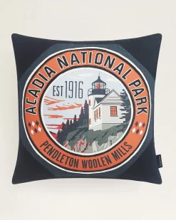 Pendleton ACADIA NATIONAL PARK PATCH PILLOW ONE SIZE New