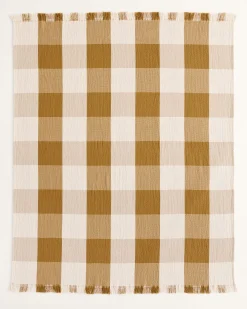 Pendleton BLOCK PLAID ORGANIC COTTON FRINGED THROW ONE SIZE Online