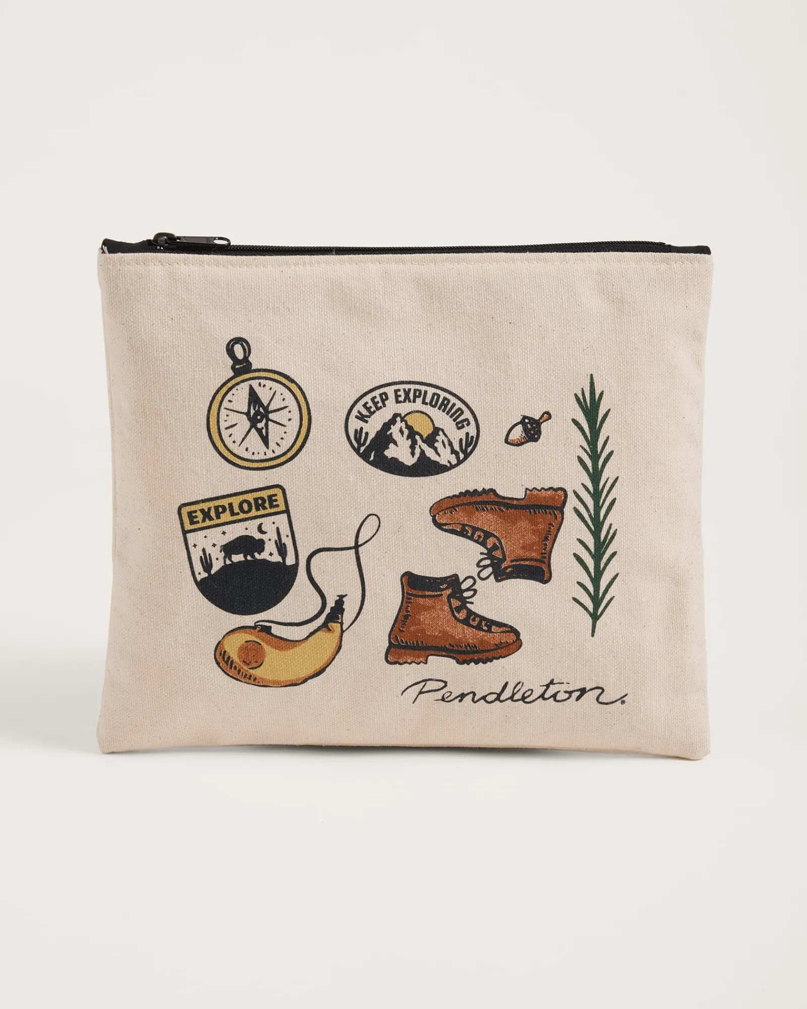 Pendleton CAMP ZIPPERED POUCH ONE SIZE Hot