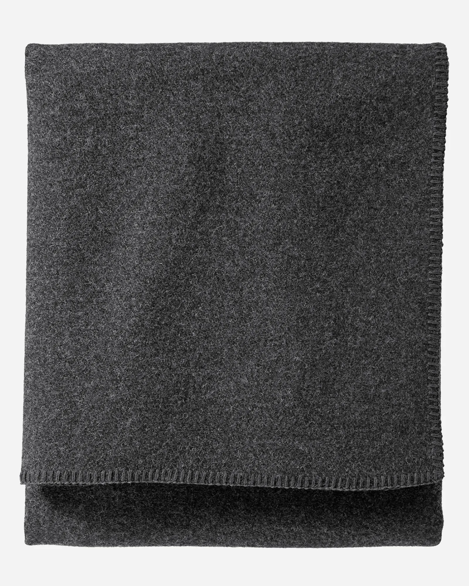 Pendleton ECO-WISE WOOL SOLID BLANKET CHARCOAL MIX Clearance