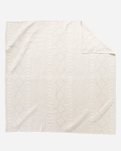 Pendleton GANADO COTTON MATELASSE COVERLET BEIGE Clearance
