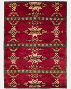 Pendleton HANDMADE GATEKEEPER RUG RED Sale