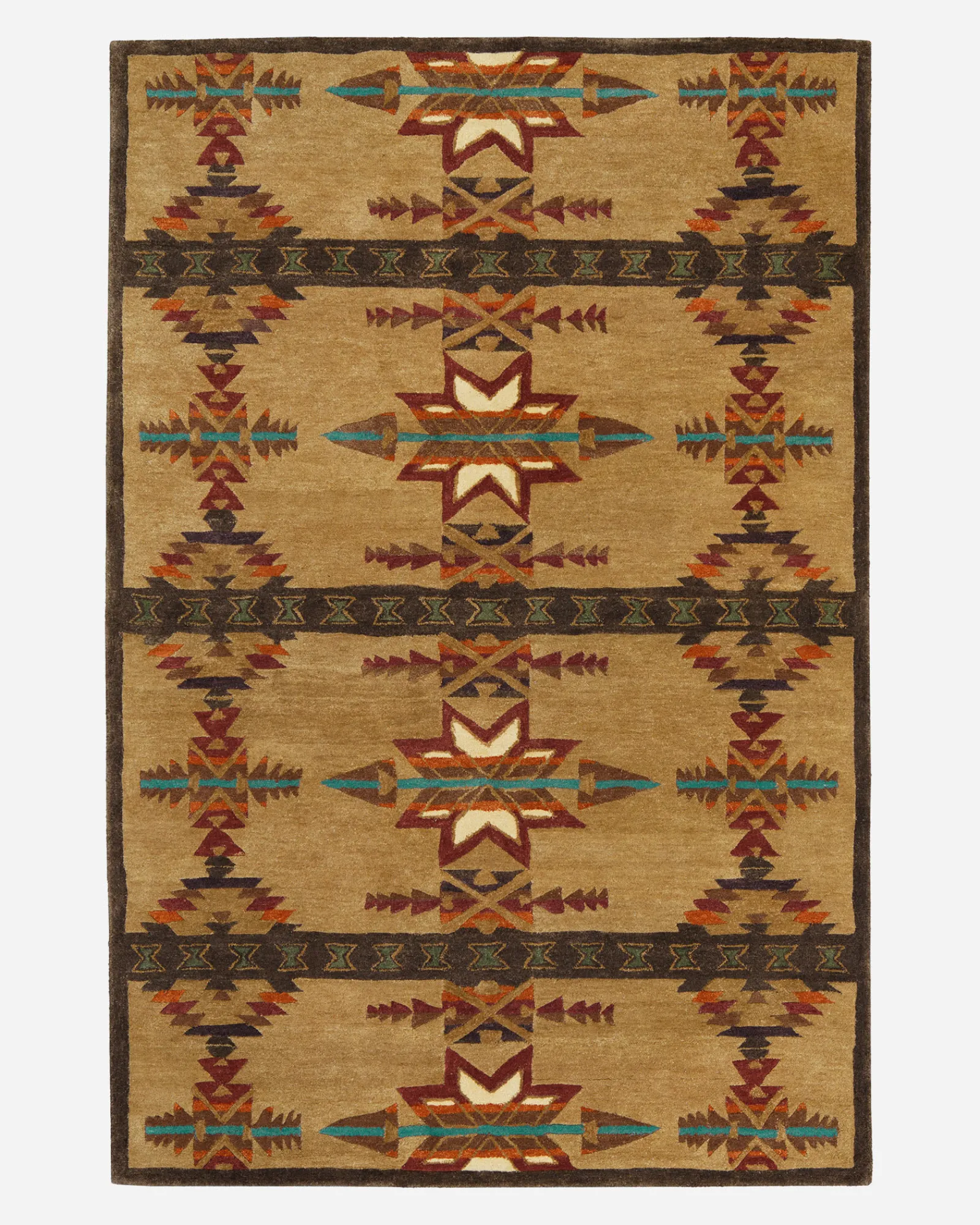 Pendleton HANDMADE GATEKEEPER RUG GOLD Best