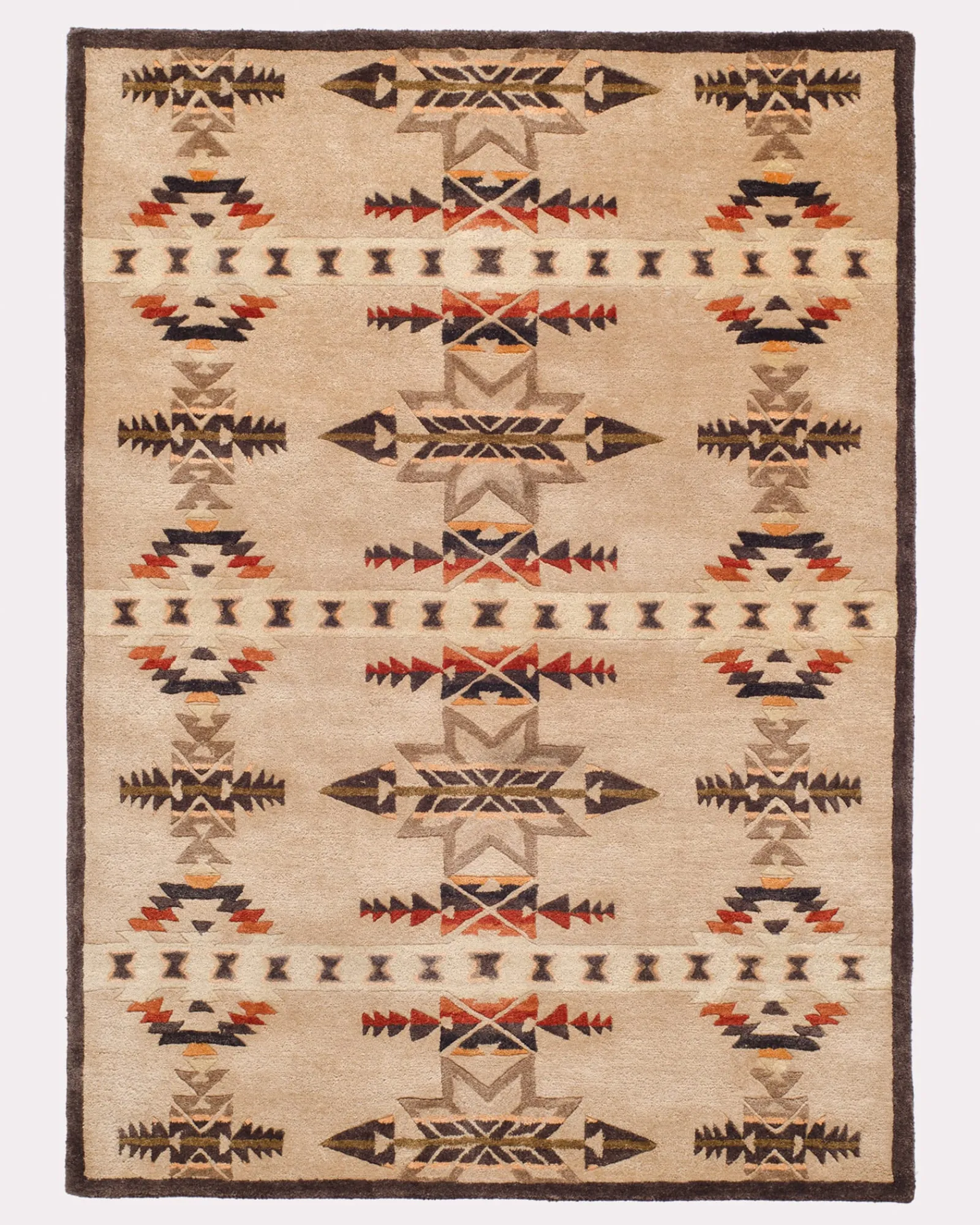 Pendleton HANDMADE GATEKEEPER RUG BEIGE Fashion