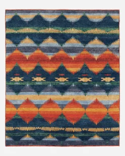 Pendleton HANDMADE OMBRE RUG NAVY MULTI Outlet