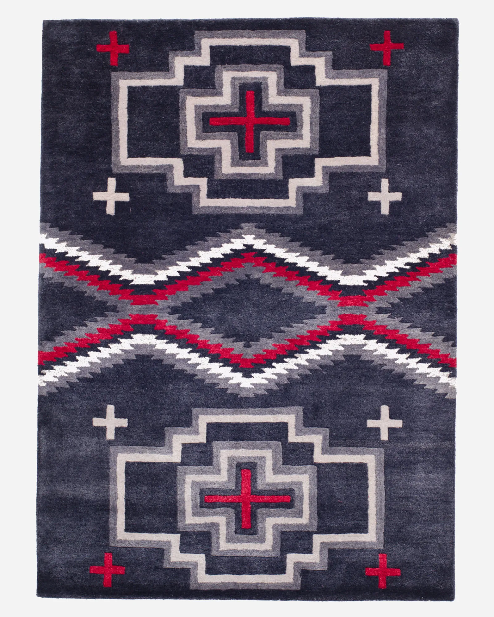 Pendleton HANDMADE SAN MIGUEL RUG CHARCOAL Hot