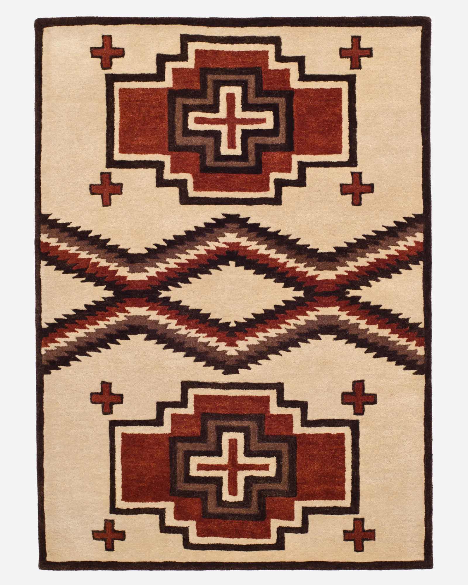 Pendleton HANDMADE SAN MIGUEL RUG TAN Hot