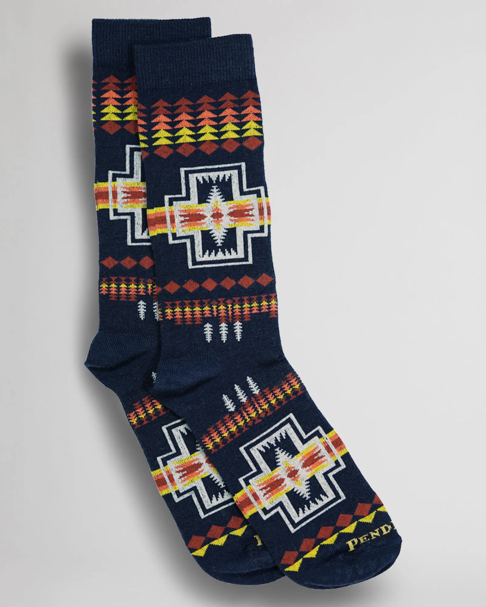 Pendleton HARDING CREW SOCKS NAVY Clearance