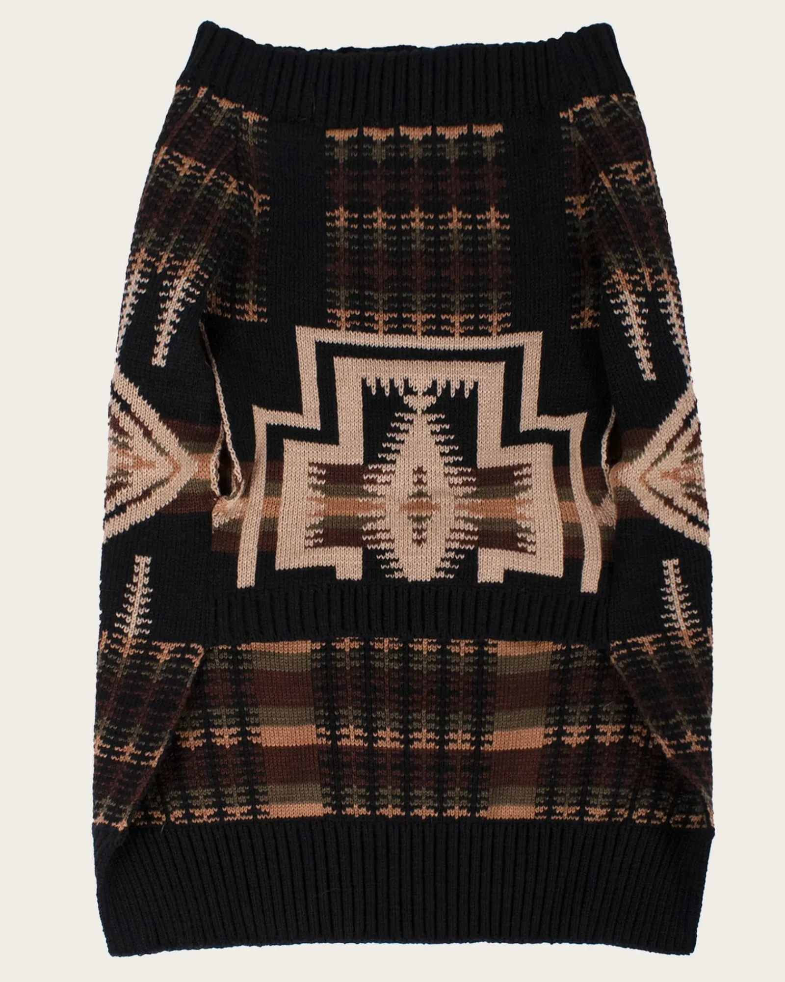 Pendleton HARDING PET SWEATER BLACK/TAN Fashion
