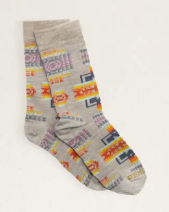 Pendleton KIDS CHIEF JOSEPH CREW SOCKS TAN MULTI Online