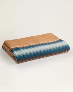 Pendleton LUNA MESA ORGANIC COTTON BLANKET CASHEW Sale