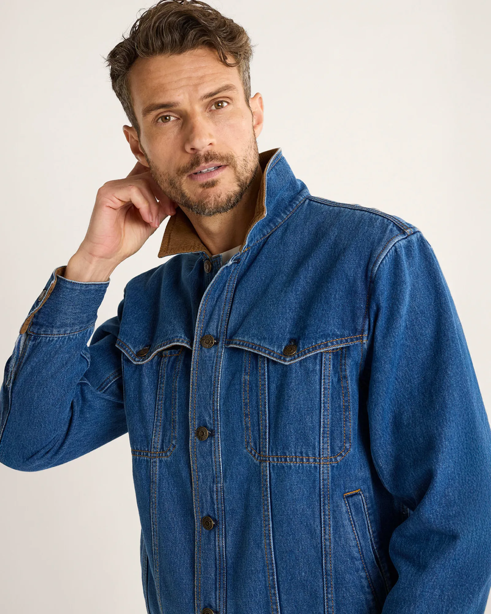 Pendleton MEN'S CULVER DENIM JACKET HARDING STAR Hot