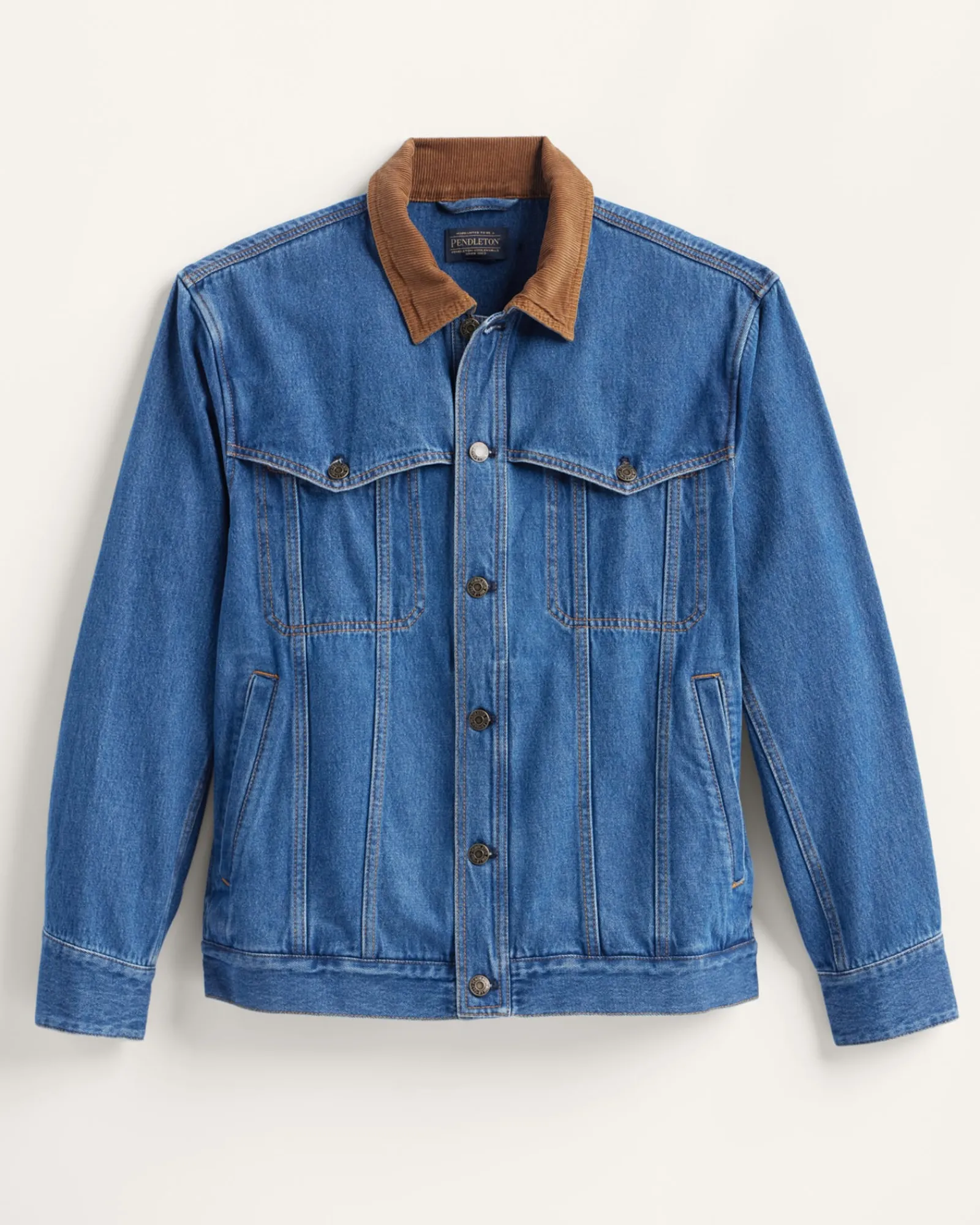 Pendleton MEN'S CULVER DENIM JACKET HARDING STAR Hot
