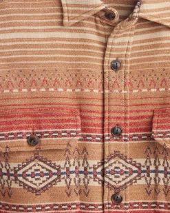 Pendleton MEN'S DOUBLESOFT DRIFTWOOD SHIRT TAN BEACON ROCK Hot