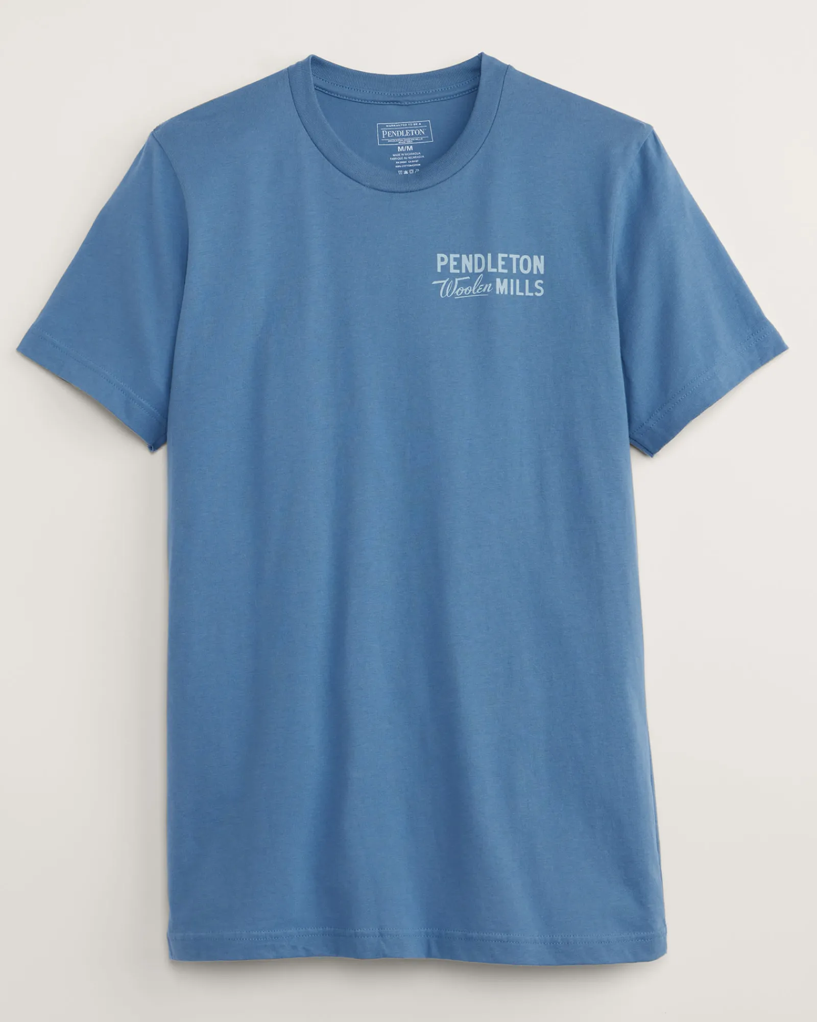Pendleton MEN'S LOGO GRAPHIC TEE STEEL/LIGHT BLUE Clearance