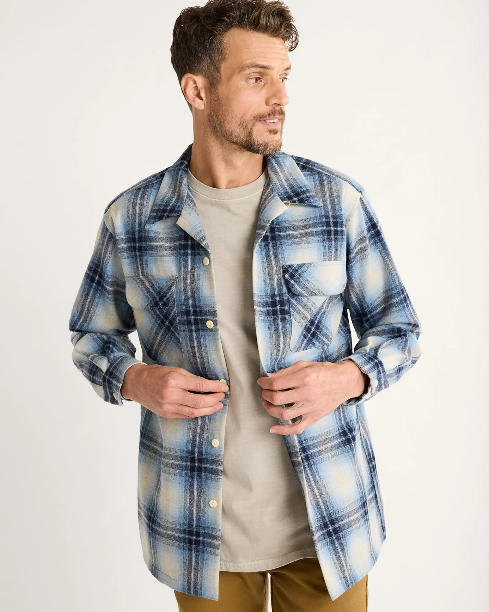Pendleton MEN'S PLAID BOARD SHIRT REGULAR New