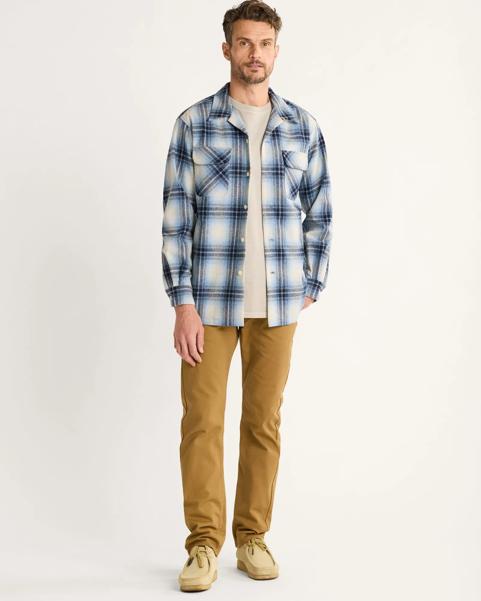 Pendleton MEN'S PLAID BOARD SHIRT REGULAR New