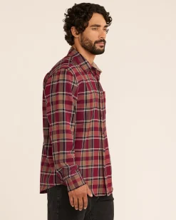 Pendleton MEN'S PLAID MERINO LODGE SHIRT REGULAR Fashion