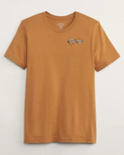 Pendleton MEN'S RODEO FLAG GRAPHIC TEE TOAST/BLACK Discount