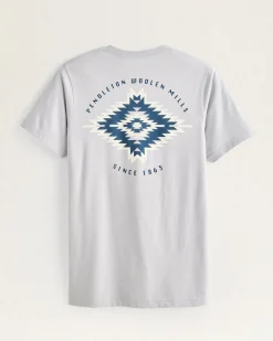Pendleton MEN'S SALTILLO SUNSET GRAPHIC TEE GREY/WHITE Hot