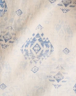 Pendleton MEN'S SHORELINE LINEN SHIRT BLUE AGATE BEACH Discount