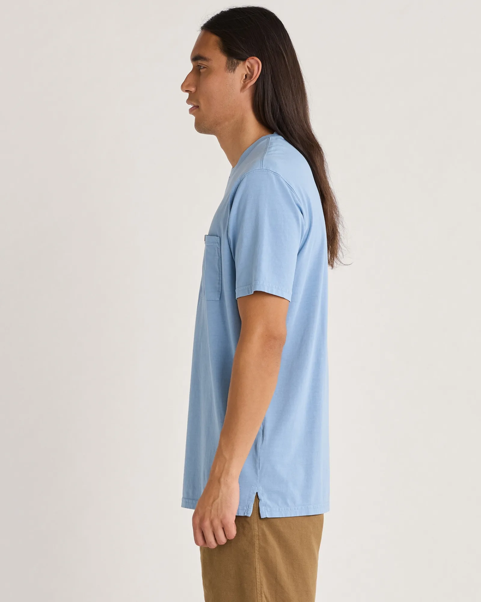 Pendleton MEN'S SHORT-SLEEVE DESCHUTES POCKET TEE MIST BLUE Best