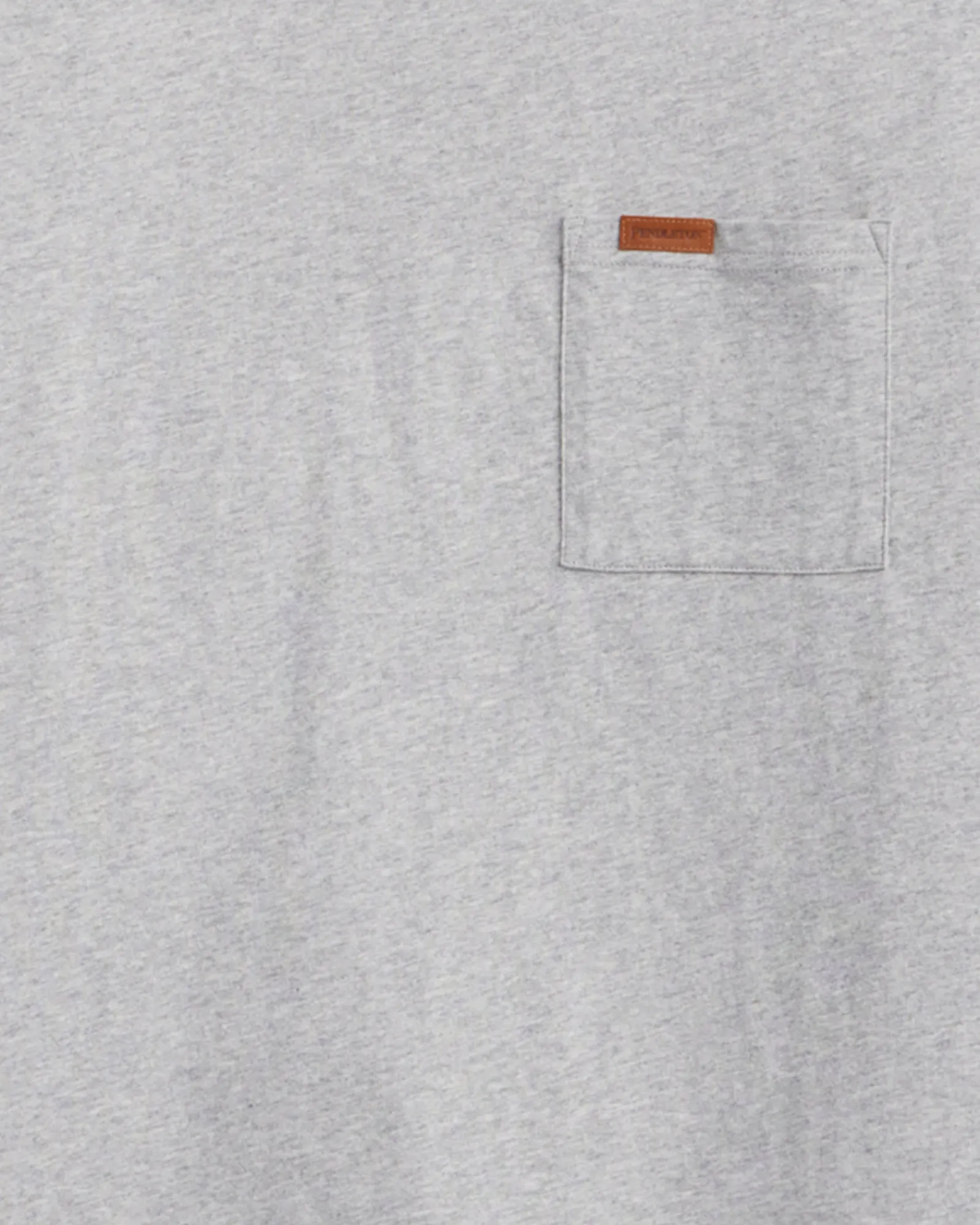 Pendleton MEN'S SHORT-SLEEVE DESCHUTES POCKET TEE HEATHER GREY Clearance