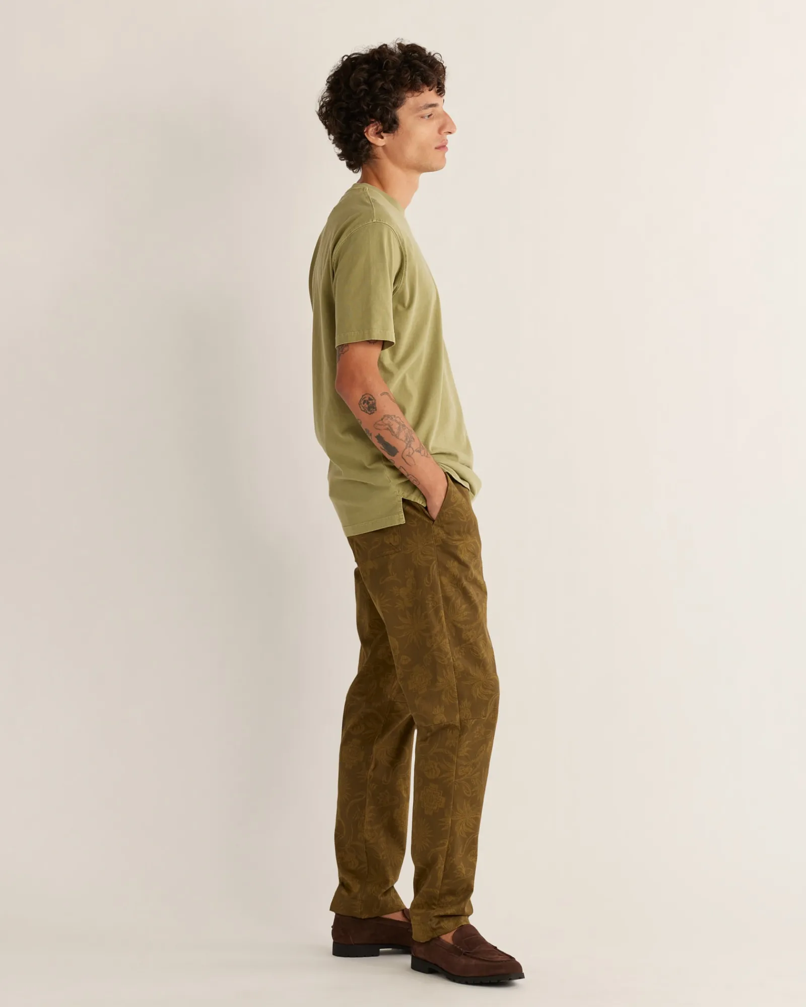 Pendleton MEN'S SHORT-SLEEVE DESCHUTES POCKET TEE MOSS GREEN Outlet