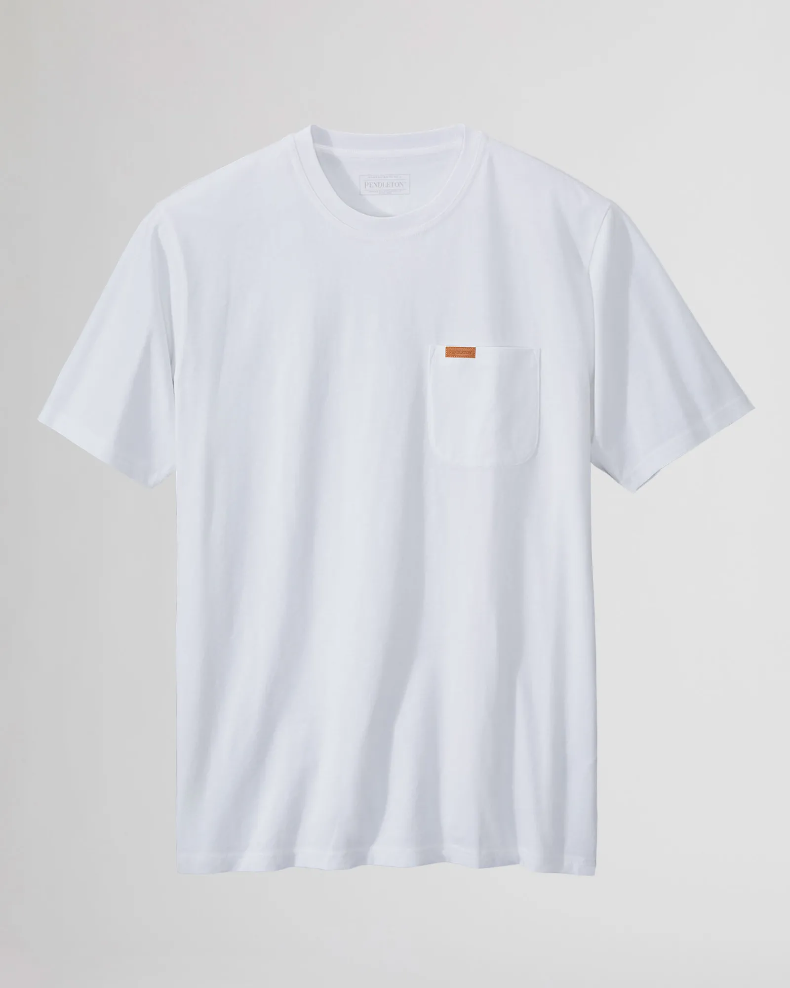 Pendleton MEN'S SHORT-SLEEVE DESCHUTES POCKET TEE WHITE Discount