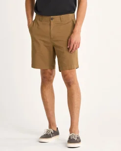 Pendleton MEN'S SKYLER COTTON/LINEN SHORTS BROWN Discount