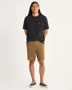 Pendleton MEN'S SKYLER COTTON/LINEN SHORTS BROWN Discount