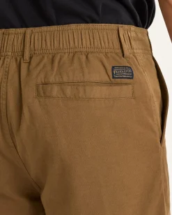Pendleton MEN'S SKYLER COTTON/LINEN SHORTS BROWN Discount