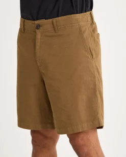 Pendleton MEN'S SKYLER COTTON/LINEN SHORTS BROWN Discount