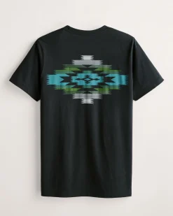Pendleton MEN'S SOLSTICE CANYON GRAPHIC TEE VINTAGE BLACK/MULTI Hot