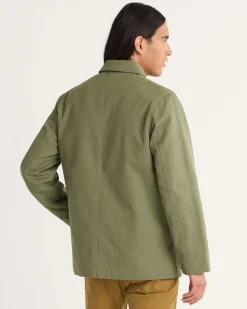 Pendleton MEN'S WARREN CANVAS JACKET GREEN LICHEN Hot