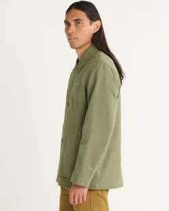 Pendleton MEN'S WARREN CANVAS JACKET GREEN LICHEN Hot