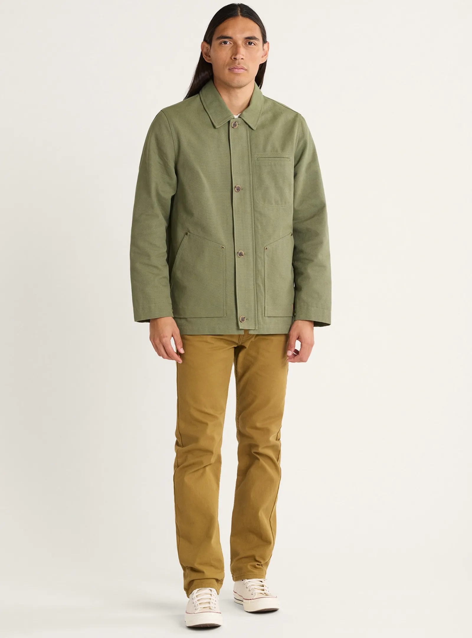 Pendleton MEN'S WARREN CANVAS JACKET GREEN LICHEN Hot