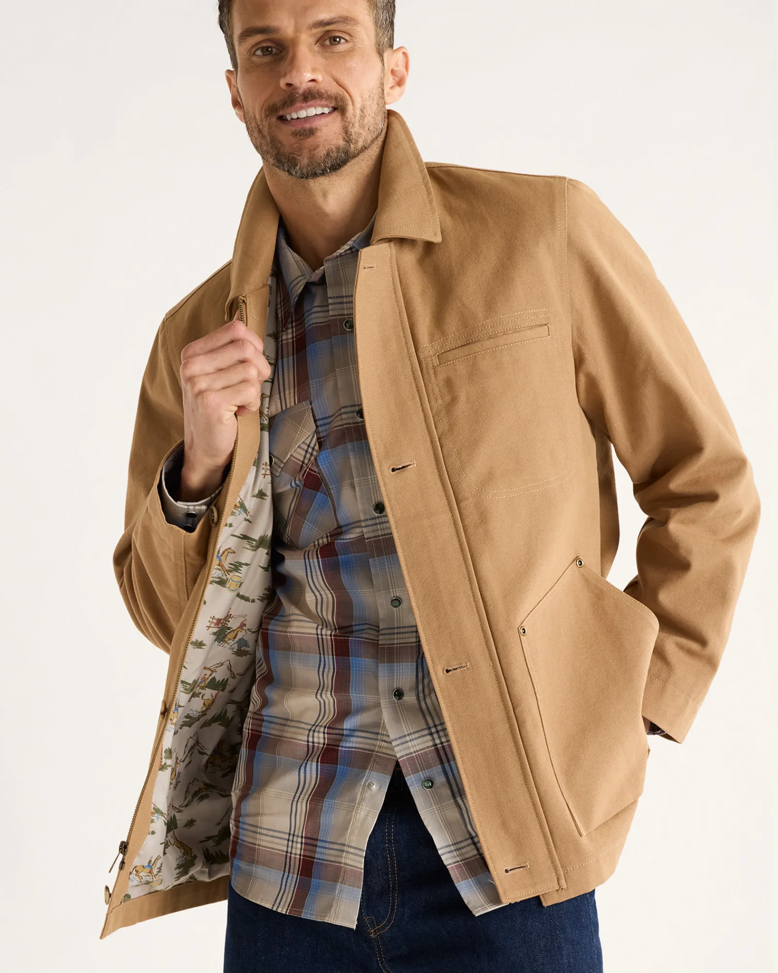 Pendleton MEN'S WARREN CANVAS JACKET DOE Sale