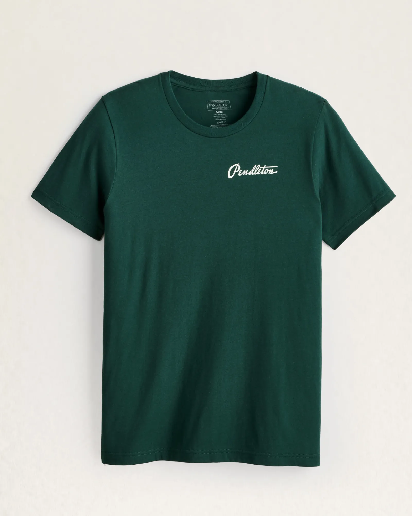 Pendleton MEN'S WESTERN SQUARE GRAPHIC TEE FOREST/WHITE Clearance