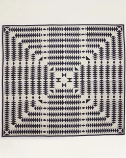 Pendleton COTTON MATELASSE COVERLET MIDNIGHT NOVA Clearance