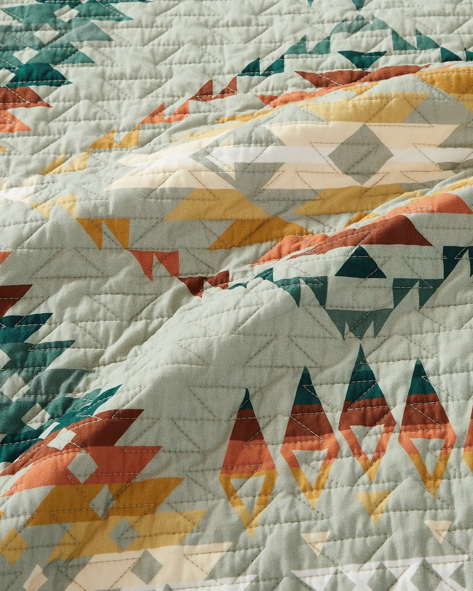 Pendleton MISSION TRAILS COVERLET SET DESERT SAGE Fashion