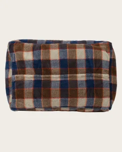 Pendleton MOUNTAIN PLAID PET BED - KUDDLER BLUE/TAN Discount