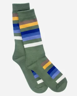 Pendleton NATIONAL PARK STRIPE CREW SOCKS ROCKY MOUNTAIN Sale
