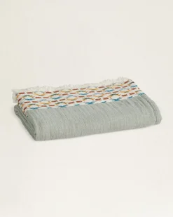 Pendleton ORGANIC COTTON FRINGED THROW ONE SIZE Hot