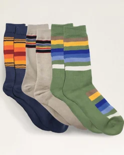 Pendleton 3-PACK NATIONAL PARK SOCKS GIFT BOX YELLOWSTONE TAUPE/ROCKY MTN/GRAND CANYON Discount