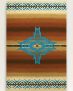 Pendleton PAGOSA SPRINGS RUG RUST/TURQUOISE Fashion