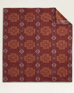 Pendleton SAN MARINO/STRIPE ORGANIC COTTON THROW GIFT PACK ONE SIZE Sale