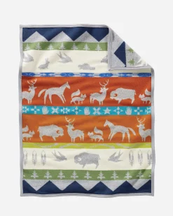 Pendleton SHARED PATHS CRIB BLANKET ONE SIZE Sale
