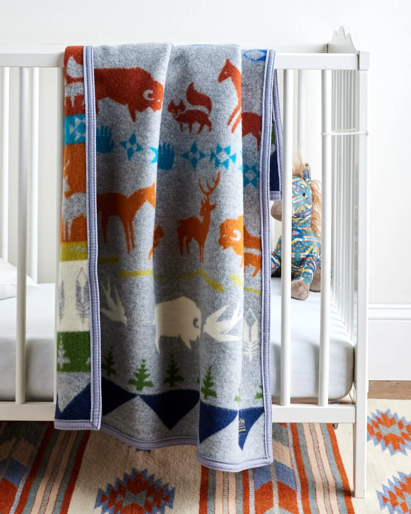 Pendleton SHARED PATHS CRIB BLANKET ONE SIZE Sale