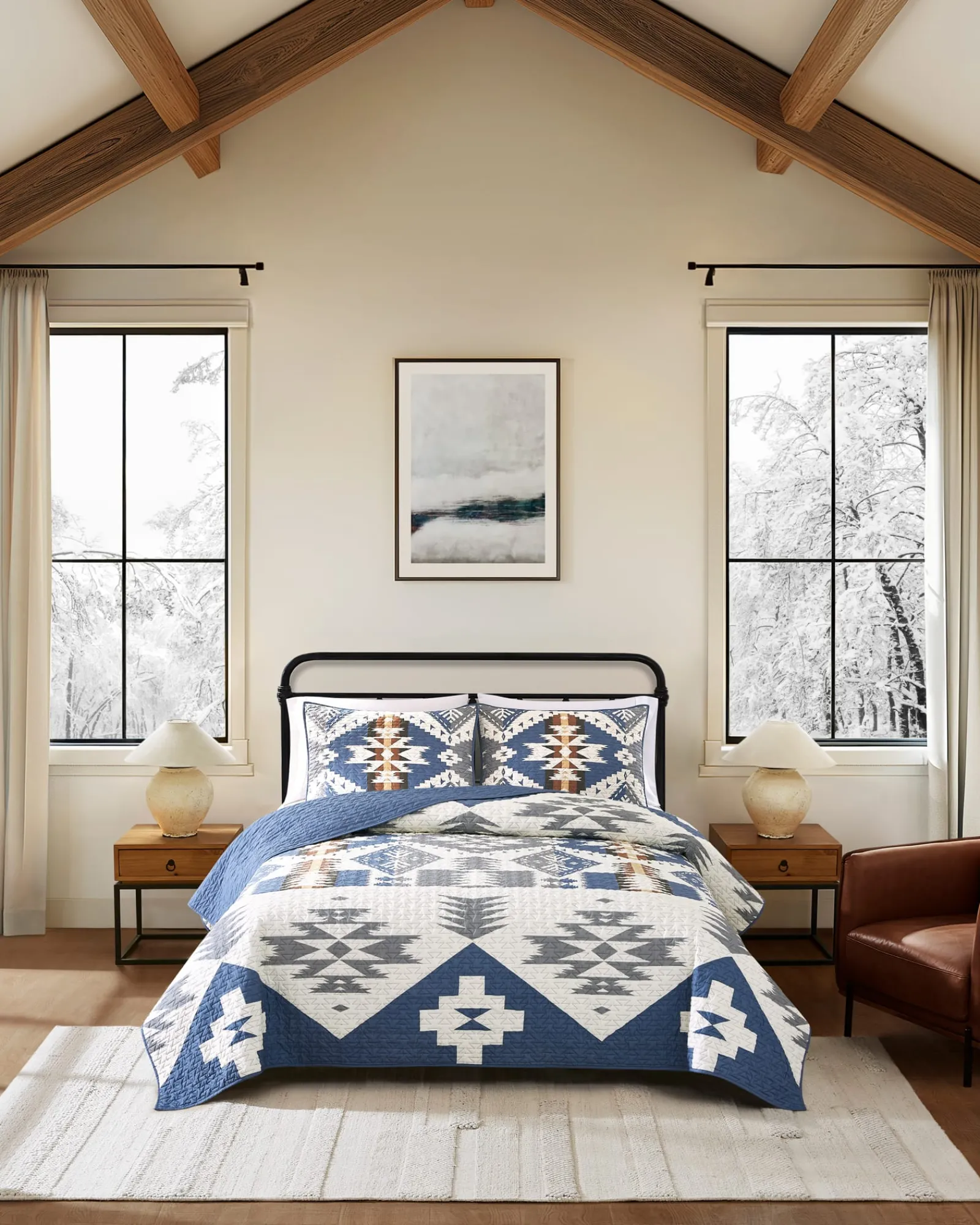 Pendleton SILVER BARK COVERLET SET GREY MULTI Sale
